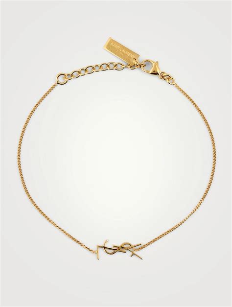 ysl chain braclet